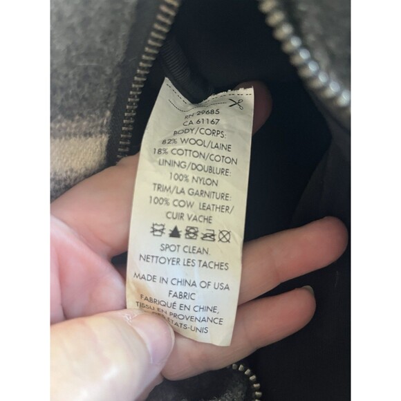 Pendleton Southwest Wool Blend Cosmetic Travel Case Toiletry Pouch Bag - Picture 9 of 9